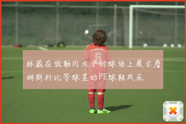 林葳在俄勒冈大学的球场上展示詹姆斯科比等球星的PE球鞋风采